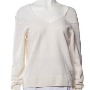 Dries Van Noten Cream Wool Sweater